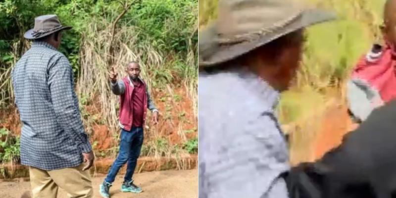 Collage photo of Justin Muturi and Thuku Kiragu.